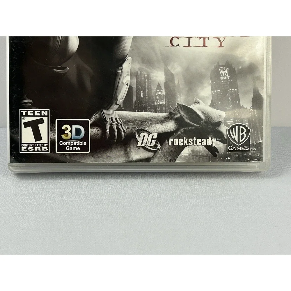 Batman Arkham City PS3 Game Complete CIB Untested Excellent Disc Condition